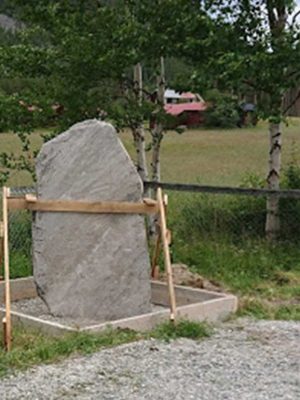 langaskans-minnessten